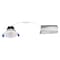 Designers Fountain 2 inch White 3000K Canless Remodel Baffle Integrated LED Recessed Light Kit EV26081WH30 - alternate 3